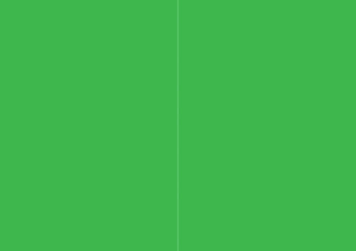 2-osainen korttipohja vihreä 10kpl
