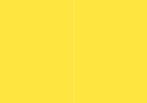 2-osainen korttipohja keltainen 10kpl