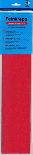 Kreppipaperi punainen 250x50cm/pkt