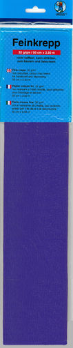 Kreppipaperi t.sininen 250x50cm/pkt