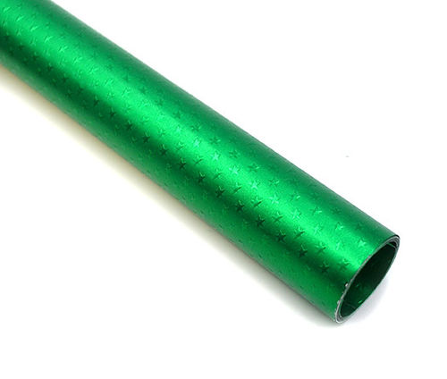 Alumiini tähtifolio vihreä 50x80cm/rulla