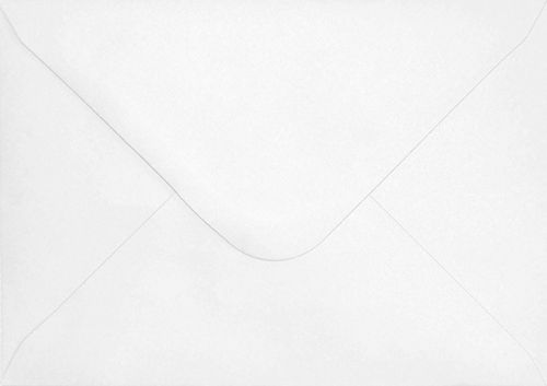 Kirjekuori C6 valkoinen 20kpl