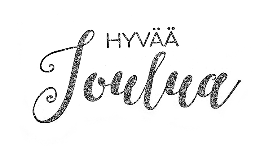 Leimasin Hyvää joulua 4