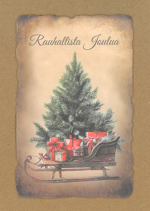 Korttikuva Joulu nostalgia 5kpl