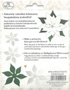 Huopakukat Joulutähti valkoinen 5kpl