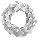 DIY-Huopakranssi valkoharmaa