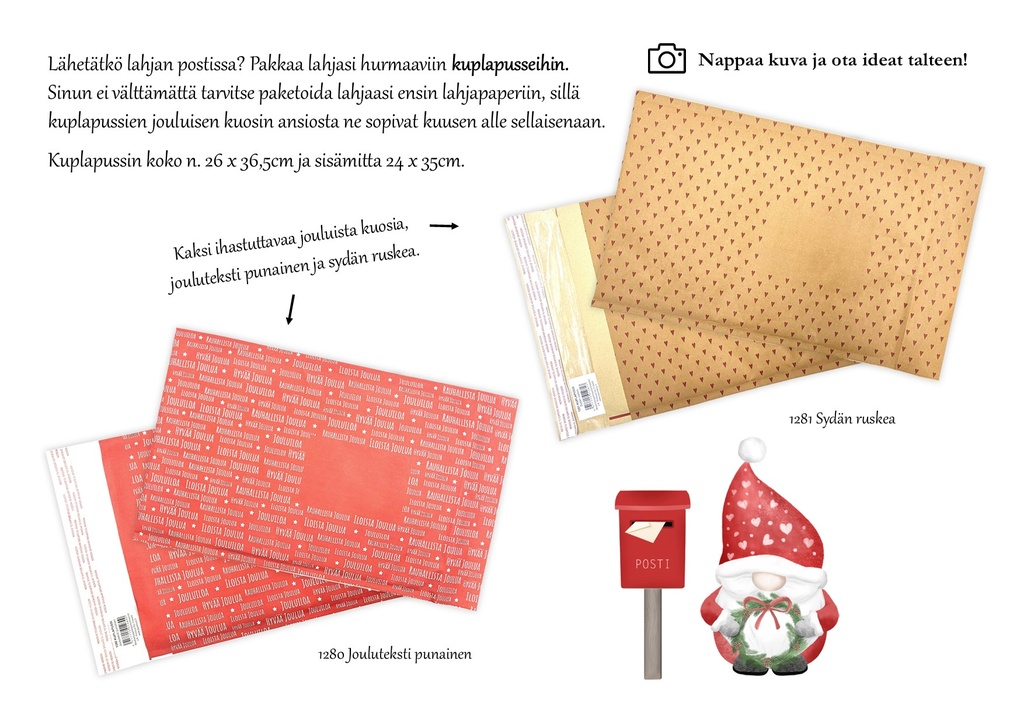 Paketointituloste joulu