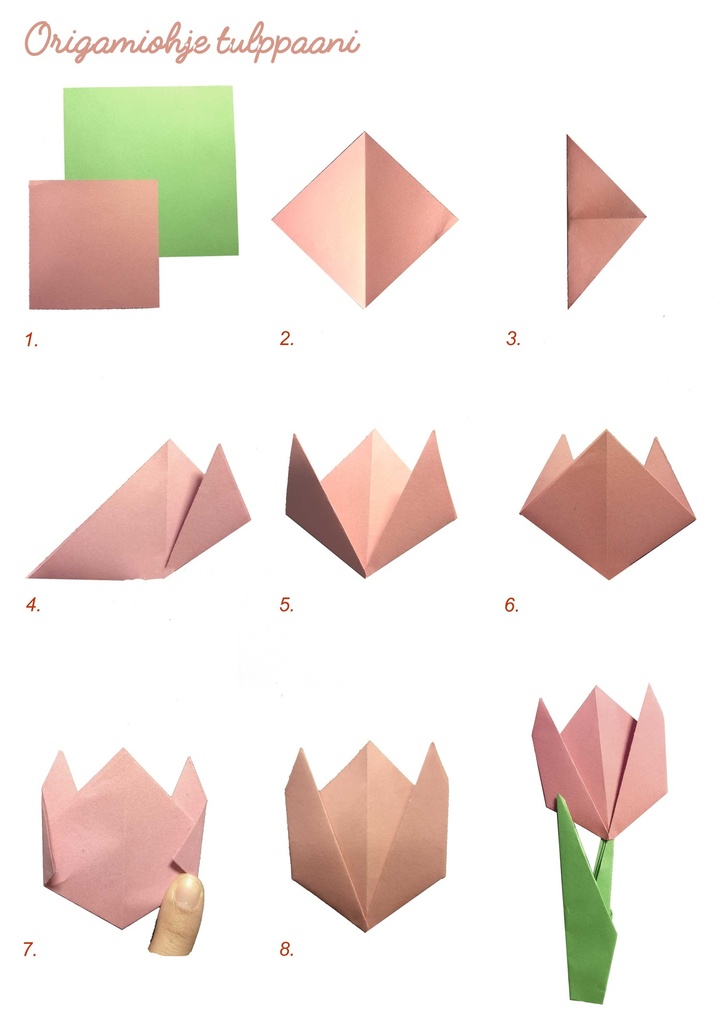 Origamipaperi neliö värilajitelma 100ark