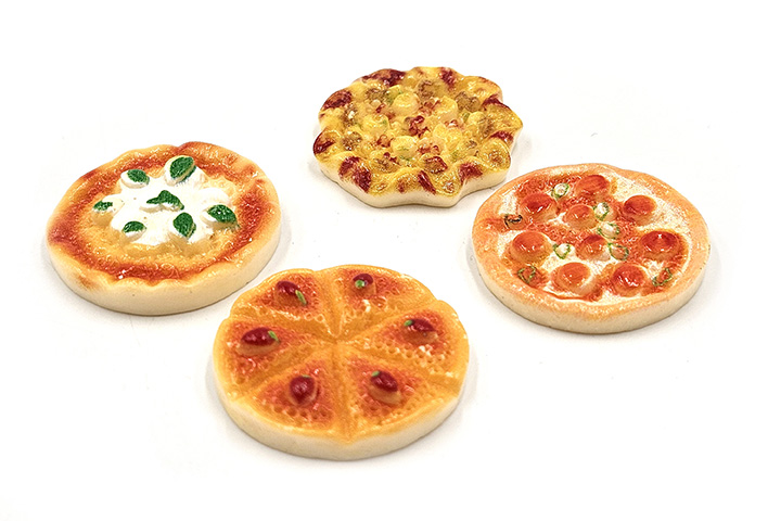 Koristepizzat mini 4kpl