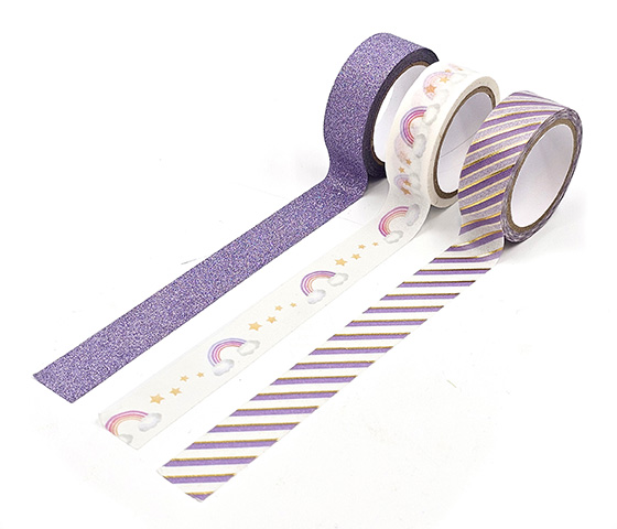 Washiteippi 1,5cm x 5m Lila 3rll