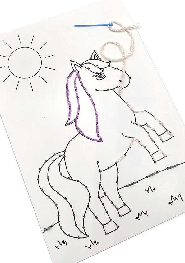 Ompelukuvat A5 Satumaa 4kpl