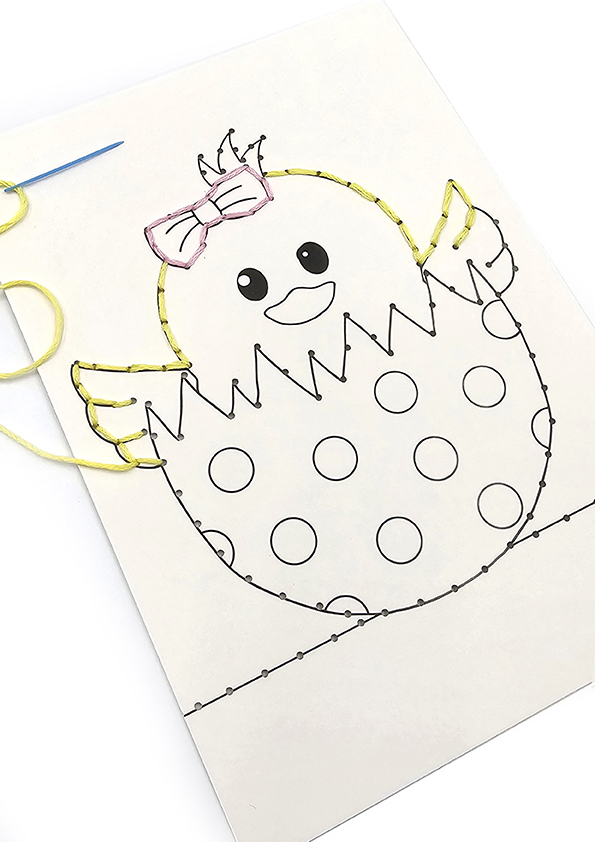 Ompelukuvat A5 Pääsiäinen 4kpl