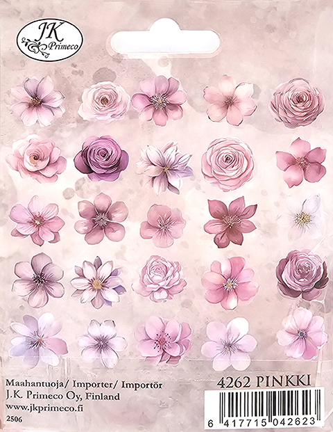 Tarra Kukat pinkki 25kpl