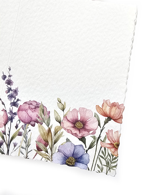 2-os. korttipohja Kukkaketo 10kpl