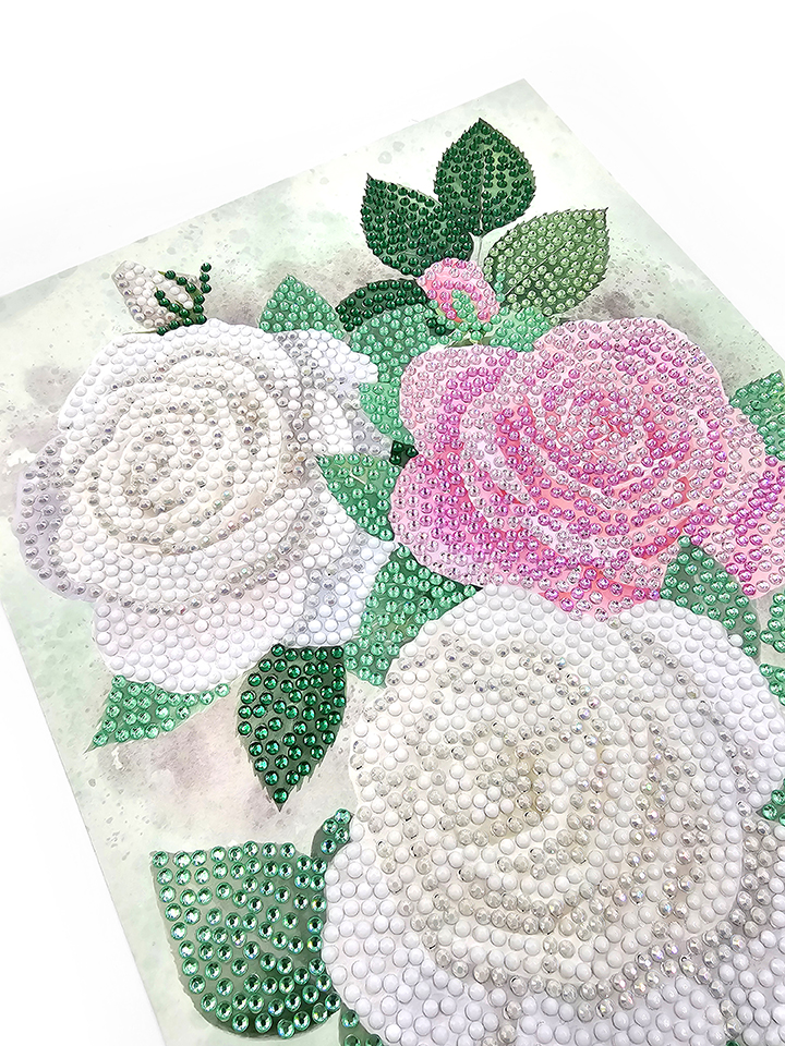 Timanttimaalaus A4 Ruusut