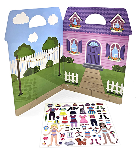 Siirtotarrakirja Pukeutumisleikki