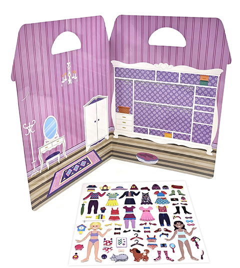 Siirtotarrakirja Pukeutumisleikki