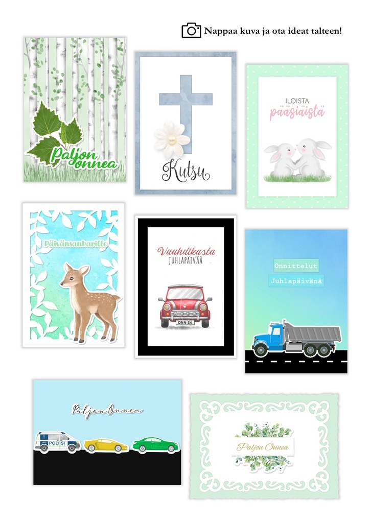 Mallikorttituloste 1