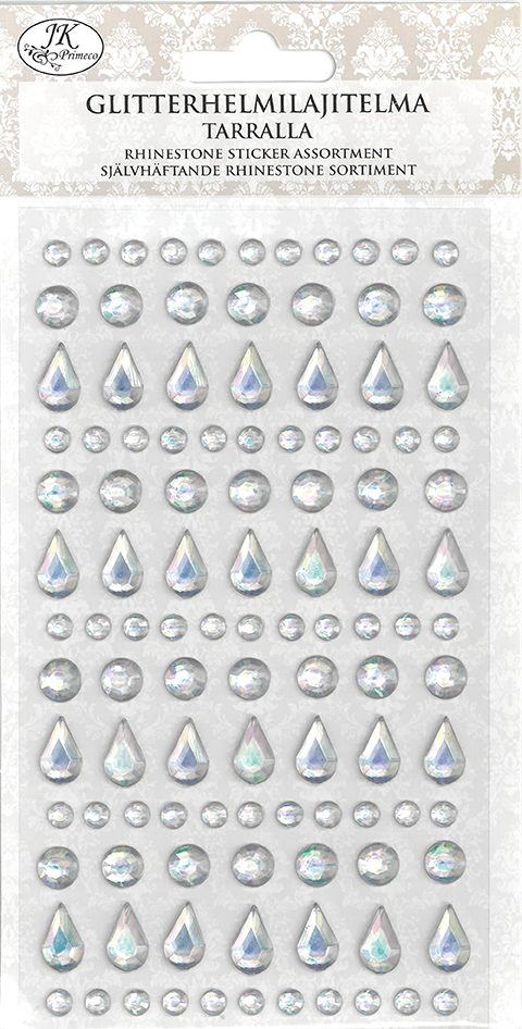 Rhinestone sticker assortment Drop bright