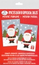 Mosaic painting A5 Santa Claus
