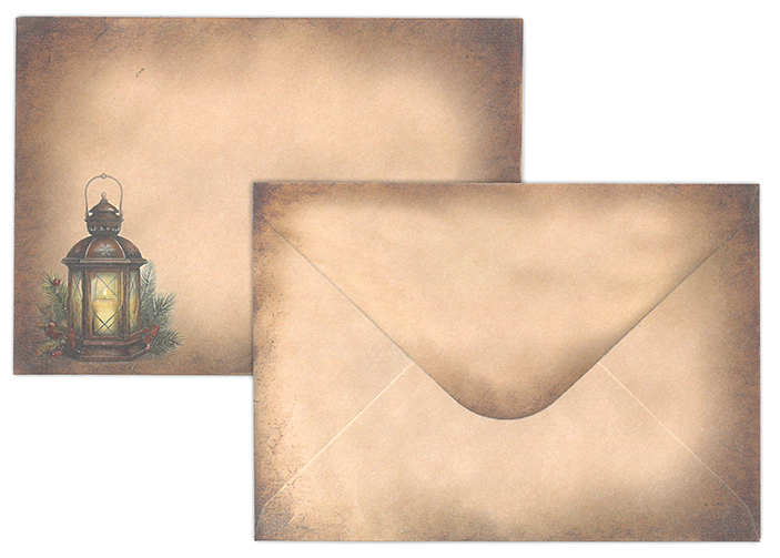 Envelope C6 Nostalgia lantern 10pcs