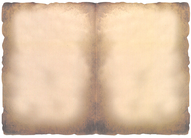 Folded card Nostalgia brown 10pcs