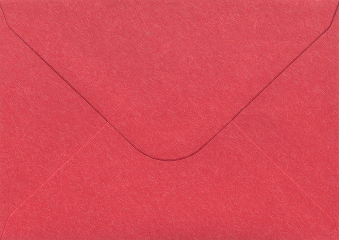 Envelope C6 Eco red 10pcs