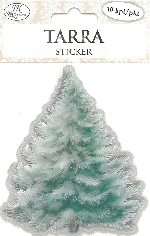 Sticker Spruce green 10pcs