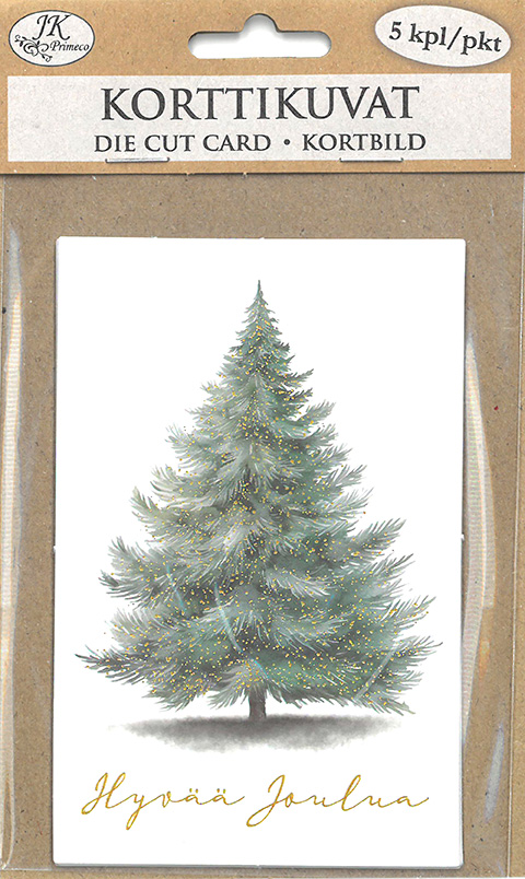 Korttikuva Kuusi kulta 5kpl