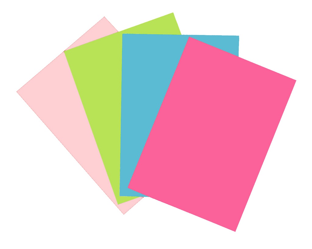 Color paper assortment A4 Trend 40pcs