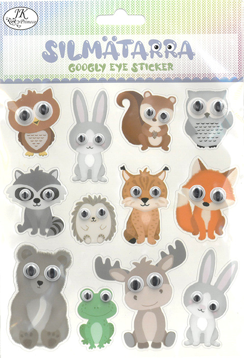 Googly eye sticker Animals