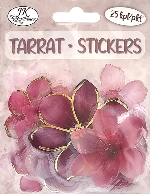 Tarra Kukat pinkki 25kpl