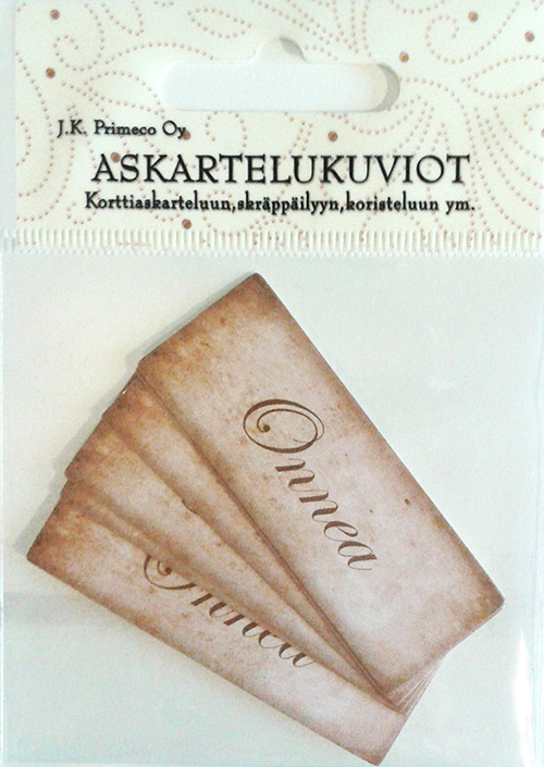 Die cuts Onnea nostalgia 6pcs