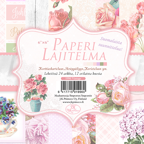 Paper assortment 6x6 Vintage