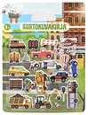 Reusable sticker book Vehicles