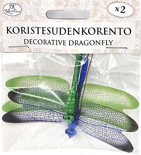 Decorative dragonfly 2pcs