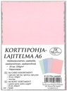 Korttipohjalajitelma A6 Pilvi pastelli 20kpl