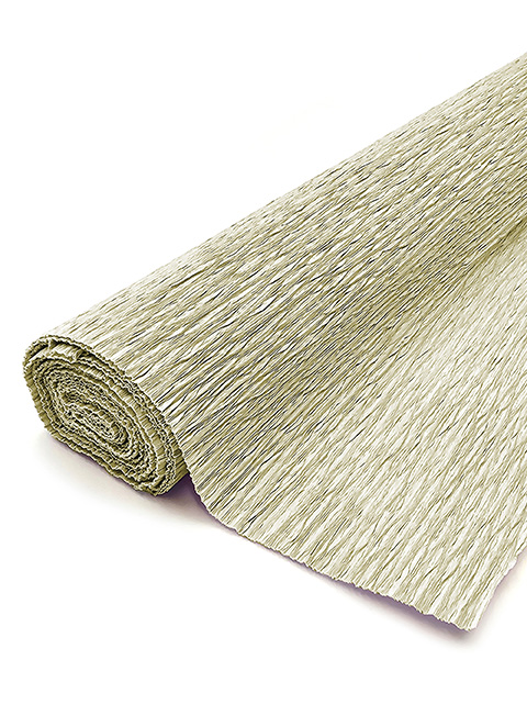 Florist crepe paper 50 x 250cm beige