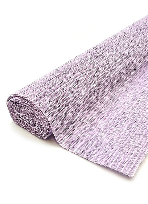 Florist crepe paper 50 x 250cm light lilac