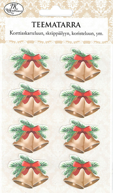 Theme sticker Christmas bells