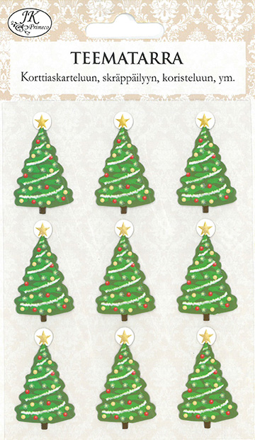 Theme sticker Christmas tree