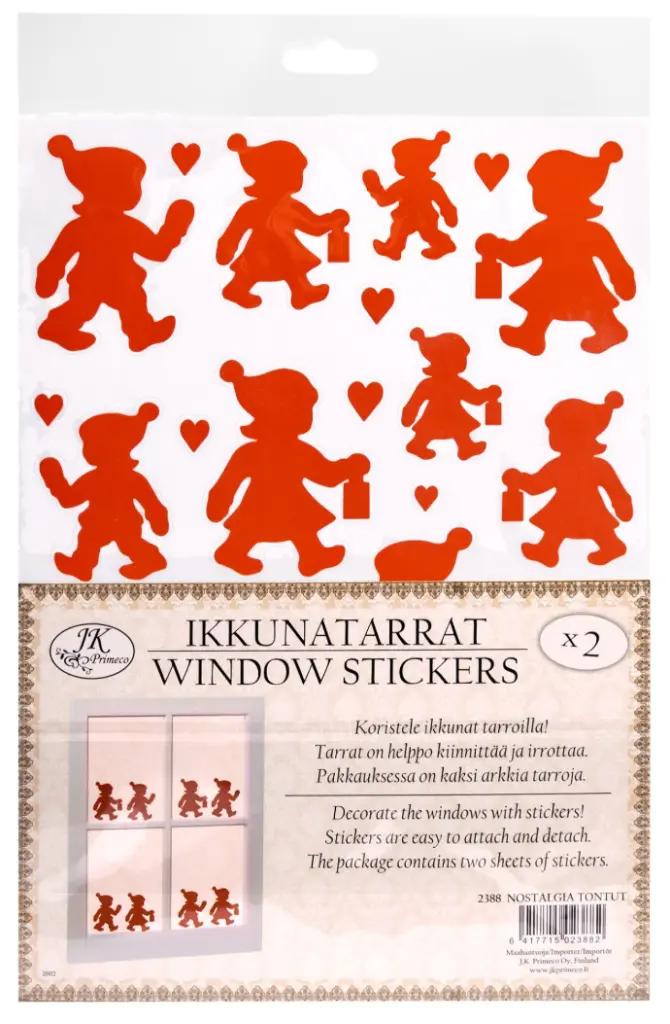 Ikkunatarra A4 Nostalgia tontut 2ark