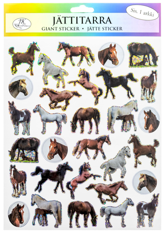 Giant sticker Horses