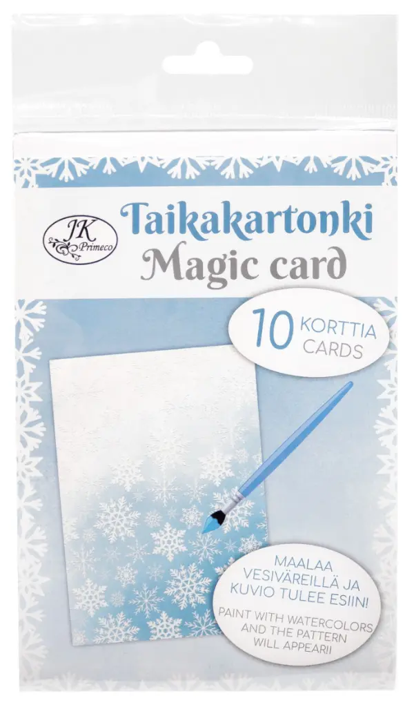 Taikakartonki A6 Lumihiutale 10ark