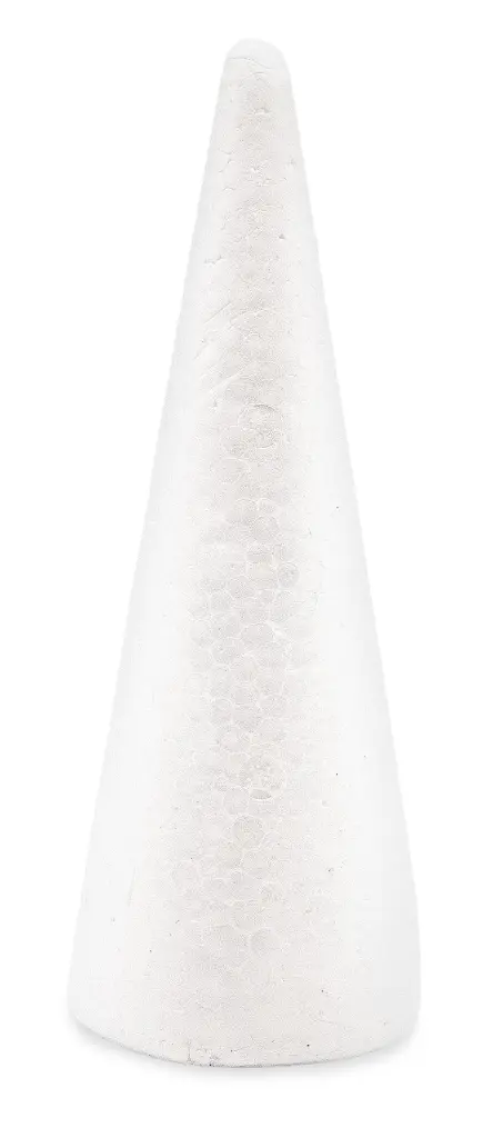 Styrofoam cone 19cm