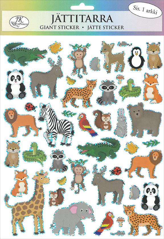 Giant sticker Animals