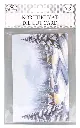 Die cut card Winter landscape Houses blue 5pcs