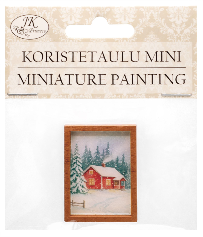 Koristetaulu mini Talvimaisema
