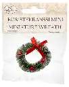 Miniature wreath Christmas balls