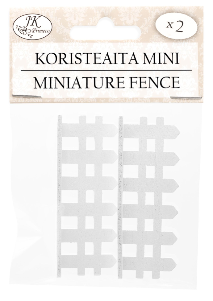 Koristeaita mini valkoinen 2kpl